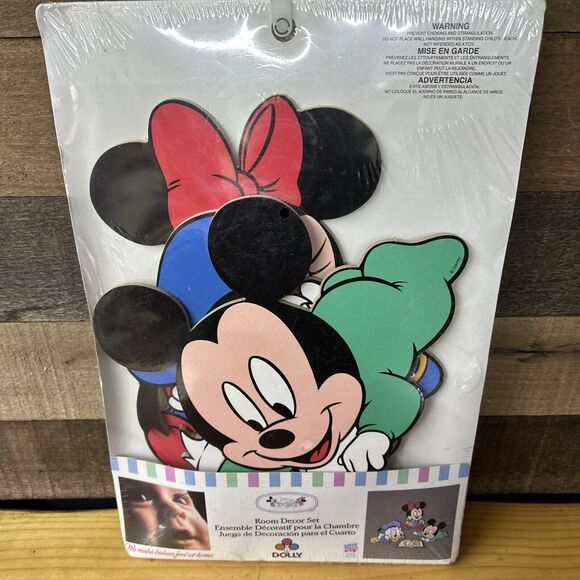 Disney | Wall Decor | Rare Disney Babies Decor Set Vintage Dolly Inc ...